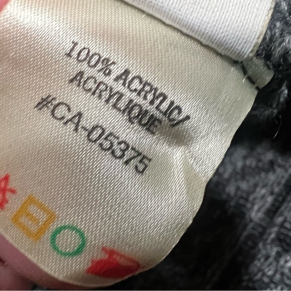 VTG Moores Gray Button-Up Knit Vest XL made in Canada v-neck - Picture 5 of 7